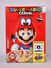 Kellogg's Super Mario Cereal Odyssey Limited Edition W Amiibo Nintendo 6 Boxes