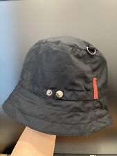 PRADA SPORT Men's Floppy Bucket Hat One Size Fits Most