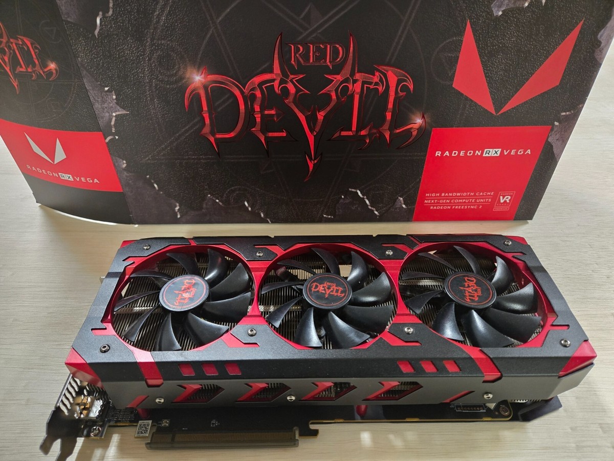 中古　PowerColor Red Devil Radeon RX Vega64 PowerColor Red Devil Radeon RX VEGA 64 | Jawa