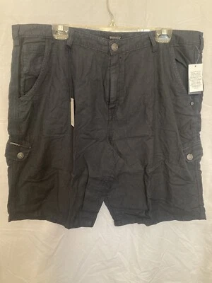 mens shorts buffalo david bitton size 40 nwt midnight blue - Image 1 of 4