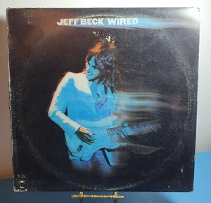 JEFF BECK "WIRED" Vinyl LP Album VG+ - PE 33849 - ROCK - Picture 1 of 7