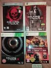 LOT Jeux Gears of war collector - Microsoft XBOX 360 PAL FR - TBE