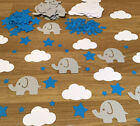 Elephant Cloud Confetti Baby Shower Gender Reveal Christening Boy 1st Birthday