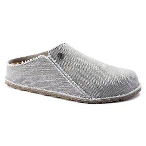 BIRKENSTOCK ZERMATT CANVAS TEXTILE Clogs Stone Coin New - Picture 1 of 7