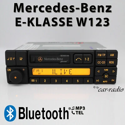 Original Mercedes W123 Radio Special BE2210 Bluetooth Radio MP3 E-Klasse 123 - Bild 1 von 4