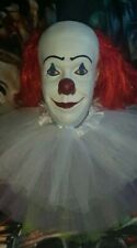 Life Size Original Pennywise IT Clown Horror Movie 1:1 Bust Prop