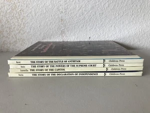 Lot of 4 Cornerstones of Freedom Childrens Weekly Reader 1960-80’s Homeschool - Picture 1 of 4