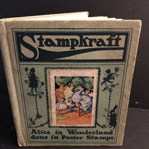 Stampkraft Alice In Wonderlandnursery Rhymes / 1st Edition 1915 Very Rare - Picture 1 of 9