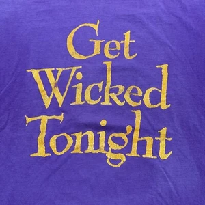 Vintage Pete's Wicked Ale T Shirt Mens XL Purple Beer Promo Get Wicked Tonight - Picture 1 of 13
