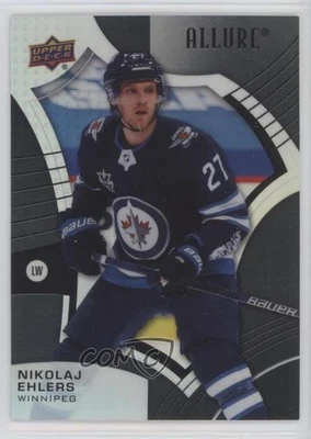 2021-22 Upper Deck Allure Black Rainbow Nikolaj Ehlers #91 - Image 1 of 2