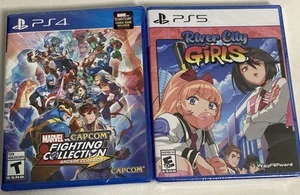 Marvel VS Capcom Fighting Collection River City Girl Arcade Classics Games Ps4 5 - Picture 1 of 1