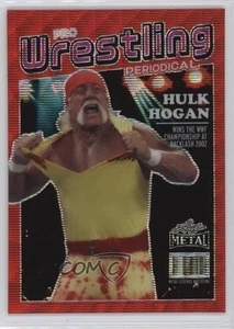 2024 Leaf Metal Legends Lucha Profesional Periódica Onda Roja/7 Hulk Hogan #WP-6 - Imagen 1 de 3