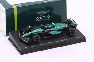 Fernando Alonso Aston Martin AMR24 #14 Saudi Arabien GP Formel 1 2024 1:64 Spark - Bild 1 von 1