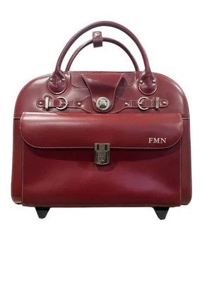 Maletín de negocios rodante para computadora portátil/computadora Mcklein EdgeBrook para mujer Foto 1 de 4