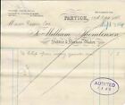 William Thomlinson 1906 Teil Sattel & Geschirrspüler Rep. Deckel Rechnung 42996
