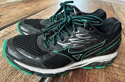 MIZUNO WAVE PARADOX 3 SHOES BLACK WOMENS SIZE 6.5 EXCELLENT CONDITION - Image 1 of 4