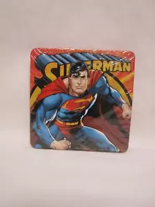 DC Comics Superman Coaster Set di 6 sottobicchieri sigillati in fabbrica - Foto 1 di 2