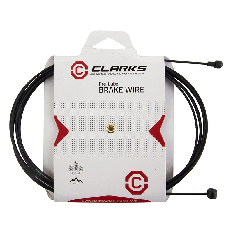 Clarks Galvanized Slick Coated Brake Wire Cable 1.5mm 3060mm Universal MTB Road - Image 1 of 1