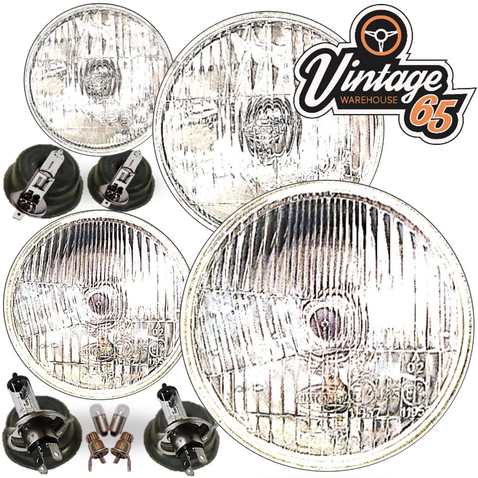 Triumph 2000 2500 5 E 3/4" Lhd Lacrado feixe de halogênio Farol Kit de conversão - Imagem 1 de 1