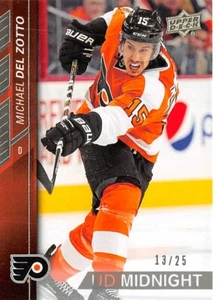 2015-16 Upper Deck Midnight Fall Expo #143 Michael Del Zotto/25 - Imagen 1 de 3