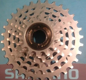 Shimano 600 EX 13T-32T MF-6207 6-Spd Road Freewheel - Vintage -Low Miles-N-Mint - Picture 1 of 7