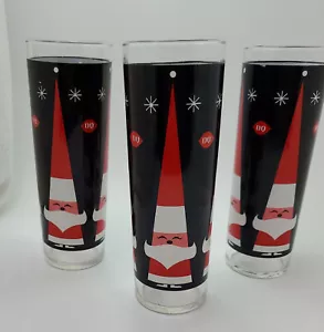3 vasos vintage DQ Holt Howard Atomic Starburst Santa Dairy Queen usados en excelente estado - Imagen 1 de 6