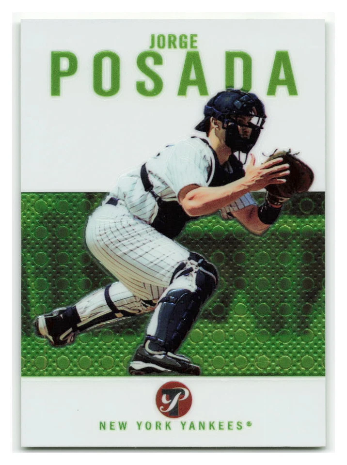 Jorge Posada 2003 Topps Pristine #67-NY YANKEES - Image 1 of 2