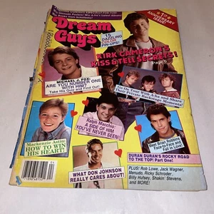 DREAM GUYS Magazine April 1986 Kirk, Michael, Ralph, Don -  Vol 2 No 1 - Picture 1 of 3
