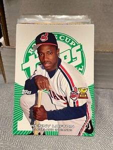 2005 Topps Rookie Cup Green #82 Kenny Lofton/199 indians! mk9