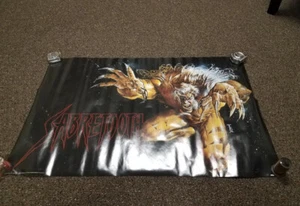 Marvel Press 1993 Sabretooth Comic Poster #151 New in Plastic NOS - Picture 1 of 8