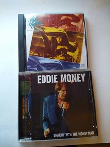 2  music CD lot EDDIE MONEY/ Nothing To Lose/shakin' with the money man - Picture 1 of 2