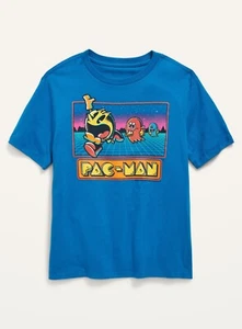 Old Navy Kids Gender-Neutral PAC-MAN Pop-Culture Graphic T-Shirt Size Large XL - Picture 1 of 1