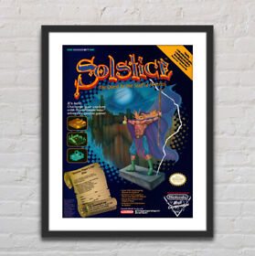 Solstice Nintendo NES Glossy Poster Print 18" x 24" G0125