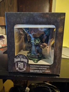 Damaged BOX Disney Haunted Mansion Authentic Gargoyle Candelabra Candle Holder - Picture 1 of 6