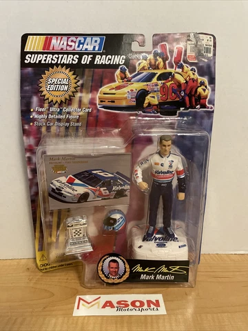 1997 Nascar Superstars of Racing Mark Martin #6 Valvoline ToyBiz Action Figure Cover