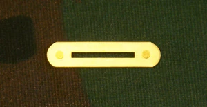 EINZELNES MESSINGBAND ODER MEDAILLENBEFESTIGUNGSSTANGE IN VOLLER GRÖSSE - Bild 1 von 1