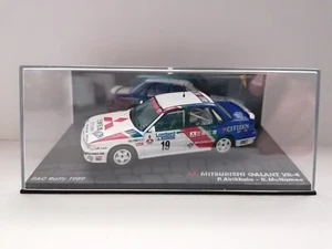 MODELLINO MITSUBISHI GALANT VR-4 AIRIKKALA - McNAMEE RAC RALLY 1989 SCALA 1/43 - Foto 1 di 7
