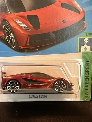 Hot Wheels Lotus Evija Electric Red Diecast Sealed NM Condition - Image 1 of 3