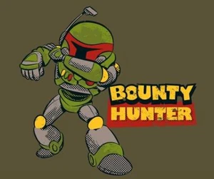 Toy Story Star Wars Buzz Lightyear Boba Fett Mashup Teefury Men Shirt RARE NEW - Picture 1 of 2