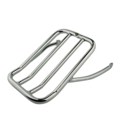 Chrome Luggage Shelf Frame Rack For Harley Sportster XL883N 2009-2018 XL1200 - Image 1 of 4