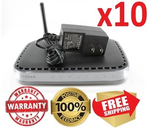 Lote x10 Netgear N150 WNR1000 v2 Wireless-N Router con Adaptador 12v - Imagen 1 de 8