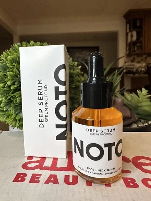 Глубокая сыворотка NOTO Botanics 1 унция 30 мл для лица и шеи ••НОВАЯ В КОРОБКЕ•• - Изображение 1 из 2
