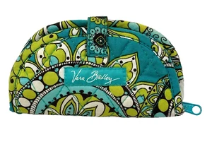 VERA BRADLEY Peacock Change Purse Pouch Green Turquoise Accessory Snap Close - Picture 1 of 4