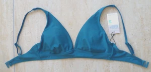 LADIES PRIMARK BNWT SIZE 10 - 12 TEAL GREEN PADDED BIKINI TOP - Picture 1 of 2