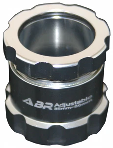 CLEARANCE ABR Float 1" 1/8" Fully Adjustable Headset Spacer 35 - 50mm Silver - Picture 1 of 1