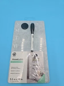 Ubrand Frameless Dry Erase Weekly 5.5x10 - Picture 1 of 2