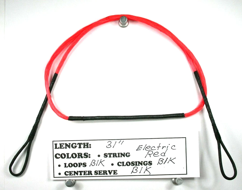 *ELECTRIC RED* Crossbow String Excalibur Matrix Series 31 inch Handmade  - Image 1 of 1