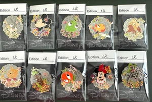 Disney WDW 2025 Flower and Garden Mystery Pin Set - Picture 1 of 3