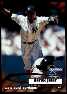 1998 SkyBox Dugout Axcess Derek Jeter New York Yankees #73 - Image 1 of 2