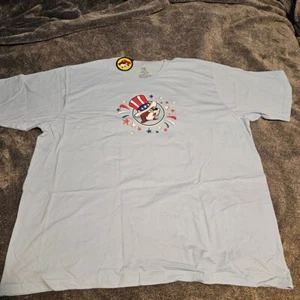 Neu mit Etikett Buc-ees's Fourth of July blaues T-Shirt limitierte Auflage XXXXL Bucees 4. Juli 4XL - Bild 1 von 8